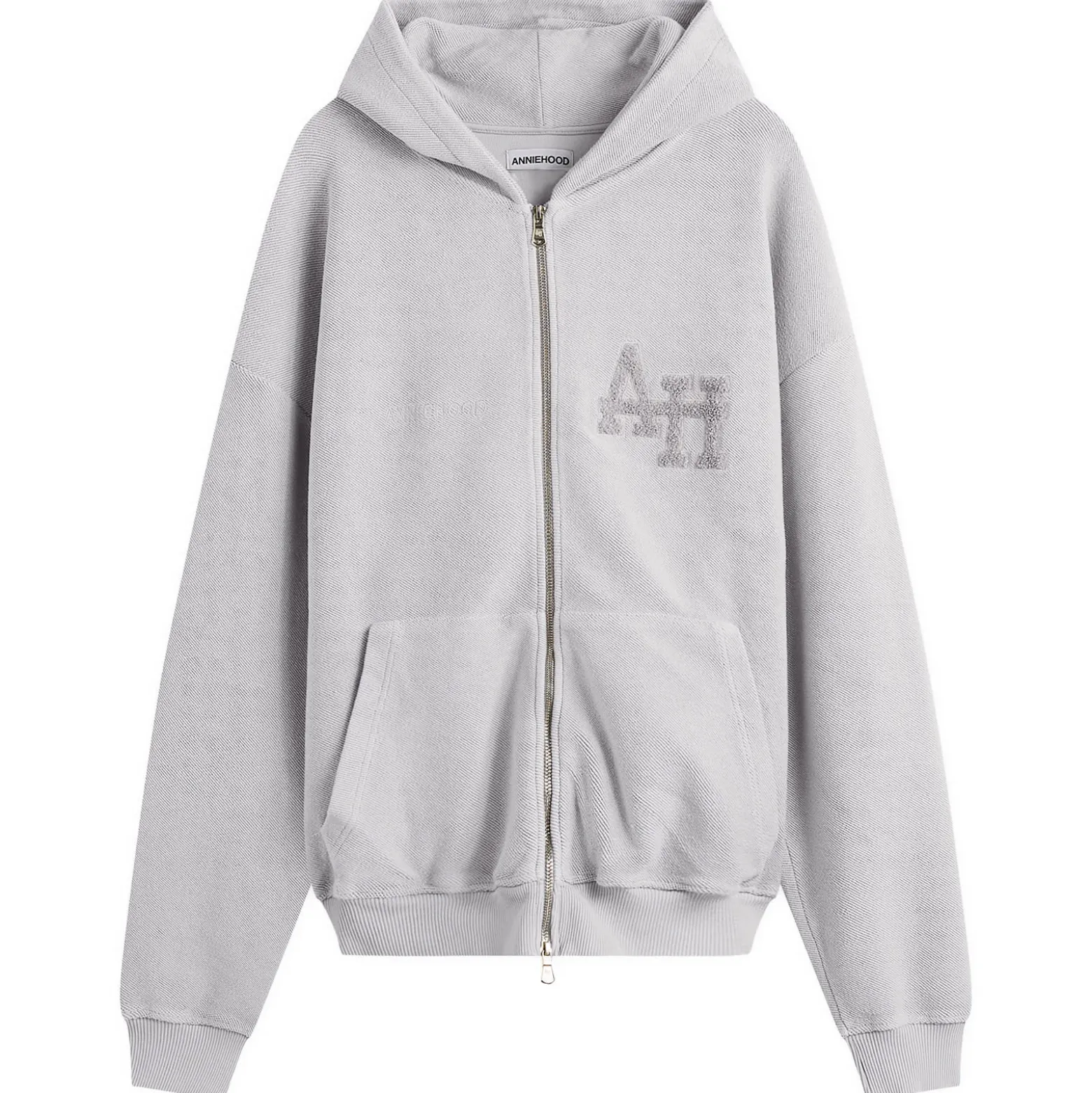 ANNIE HOOD Inside Out College Zip Hoodie