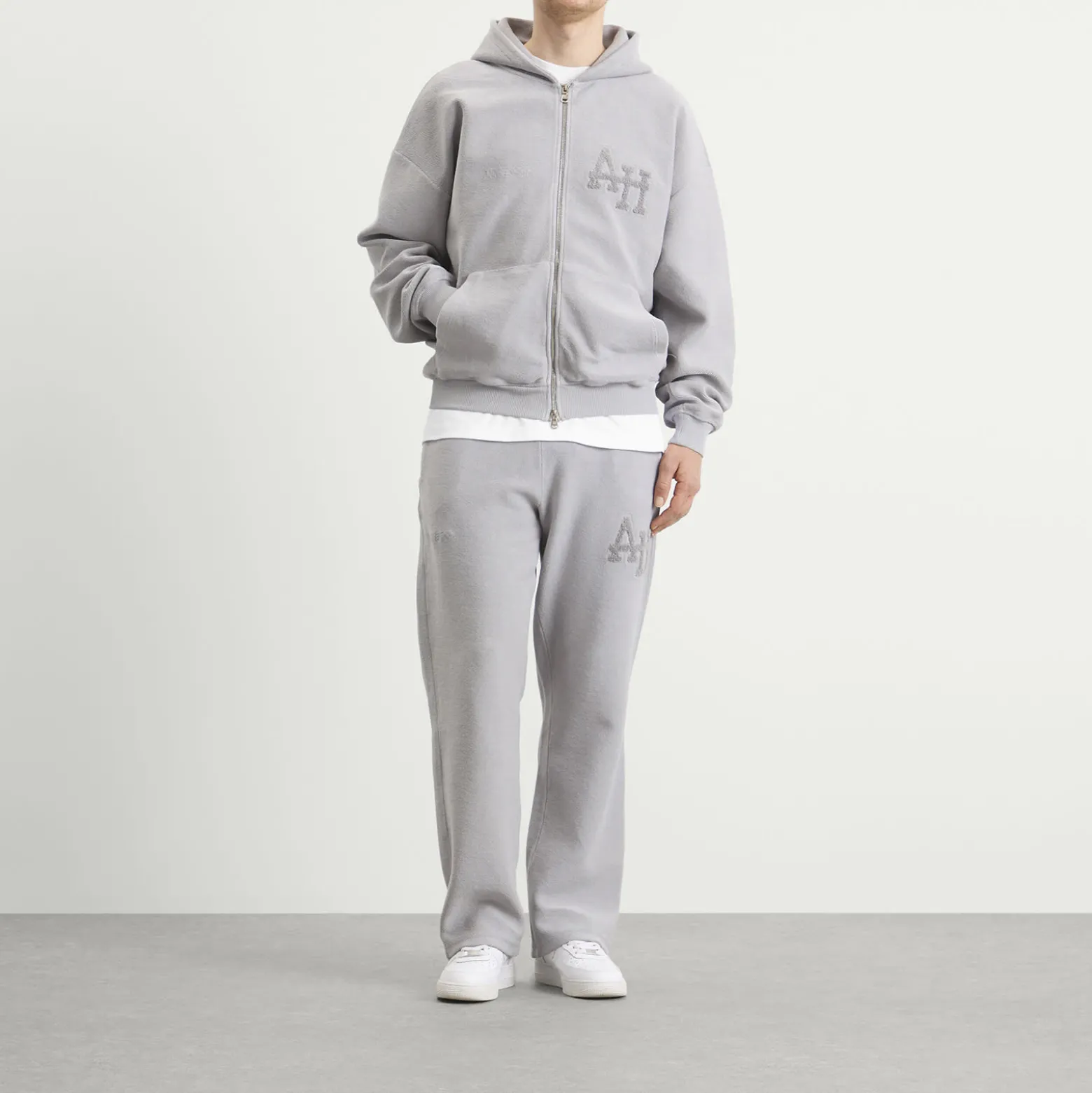 ANNIE HOOD Inside Out College Zip Hoodie