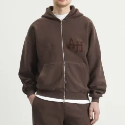 ANNIE HOOD Inside Out College Zip Hoodie