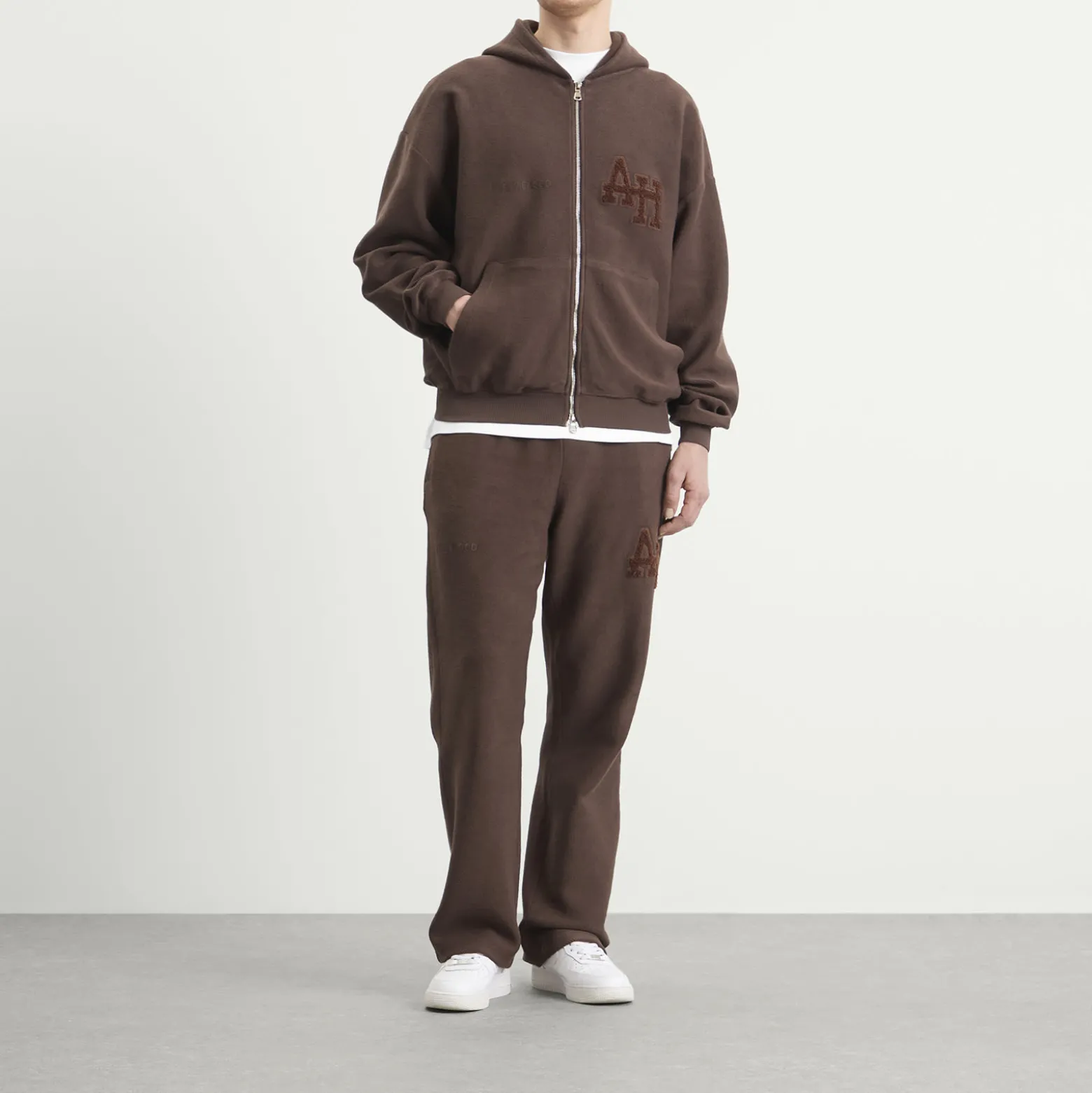 ANNIE HOOD Inside Out College Zip Hoodie