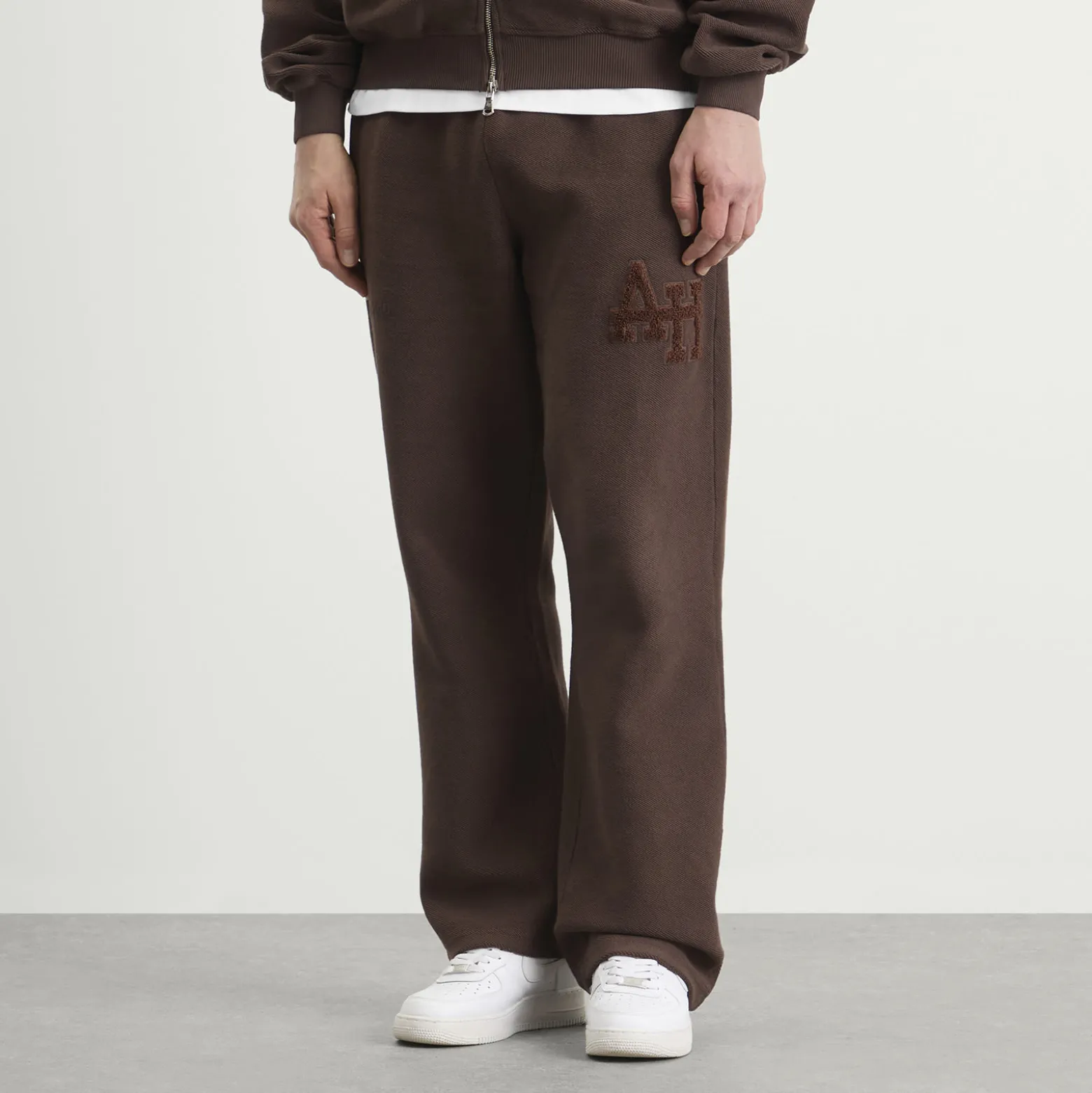 ANNIE HOOD Inside Out College Straight Joggers