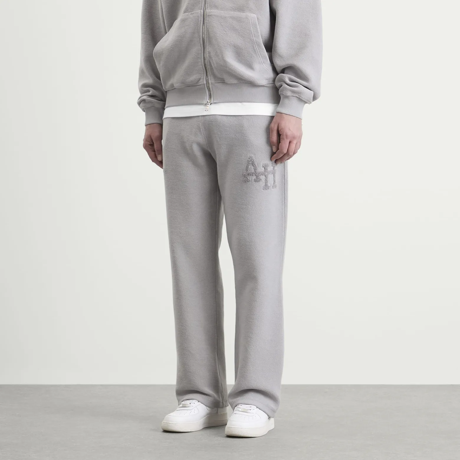 ANNIE HOOD Inside Out College Straight Joggers