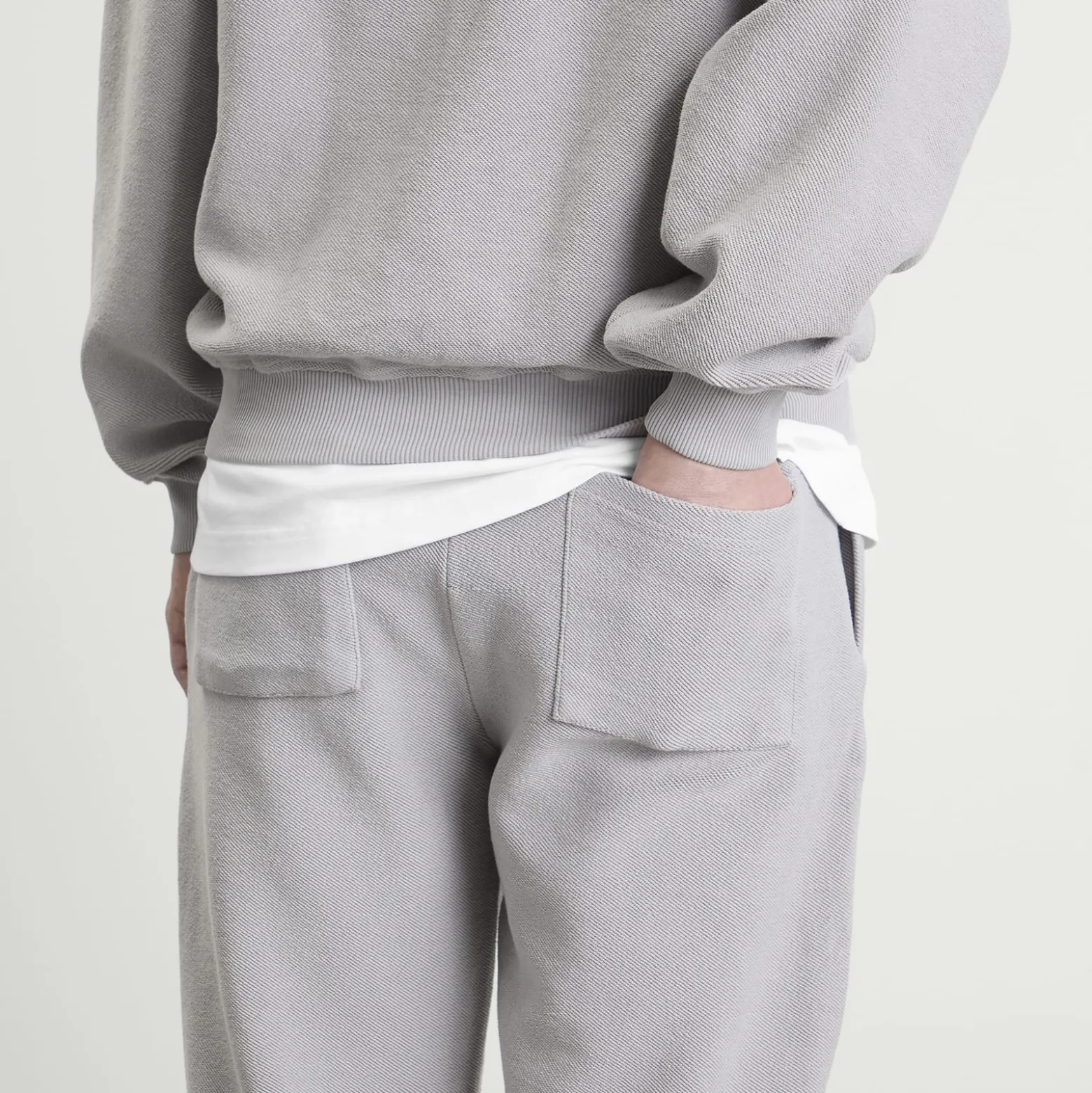 ANNIE HOOD Inside Out College Straight Joggers