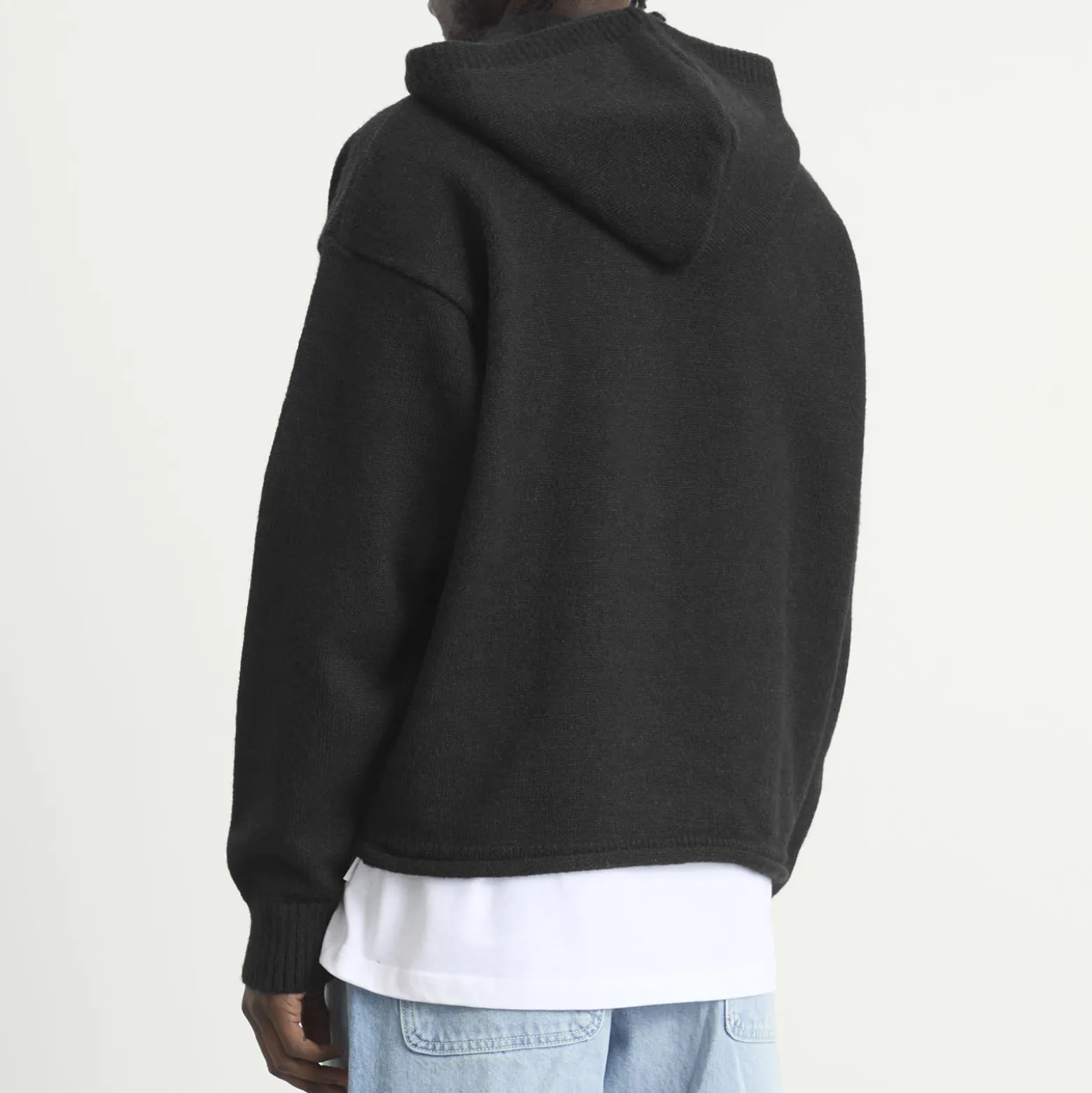 ANNIE HOOD Knit Hoodie