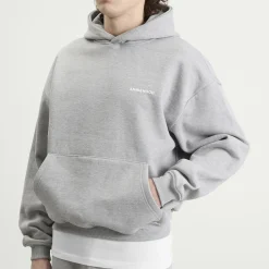 ANNIE HOOD Mini Logo Hoodie