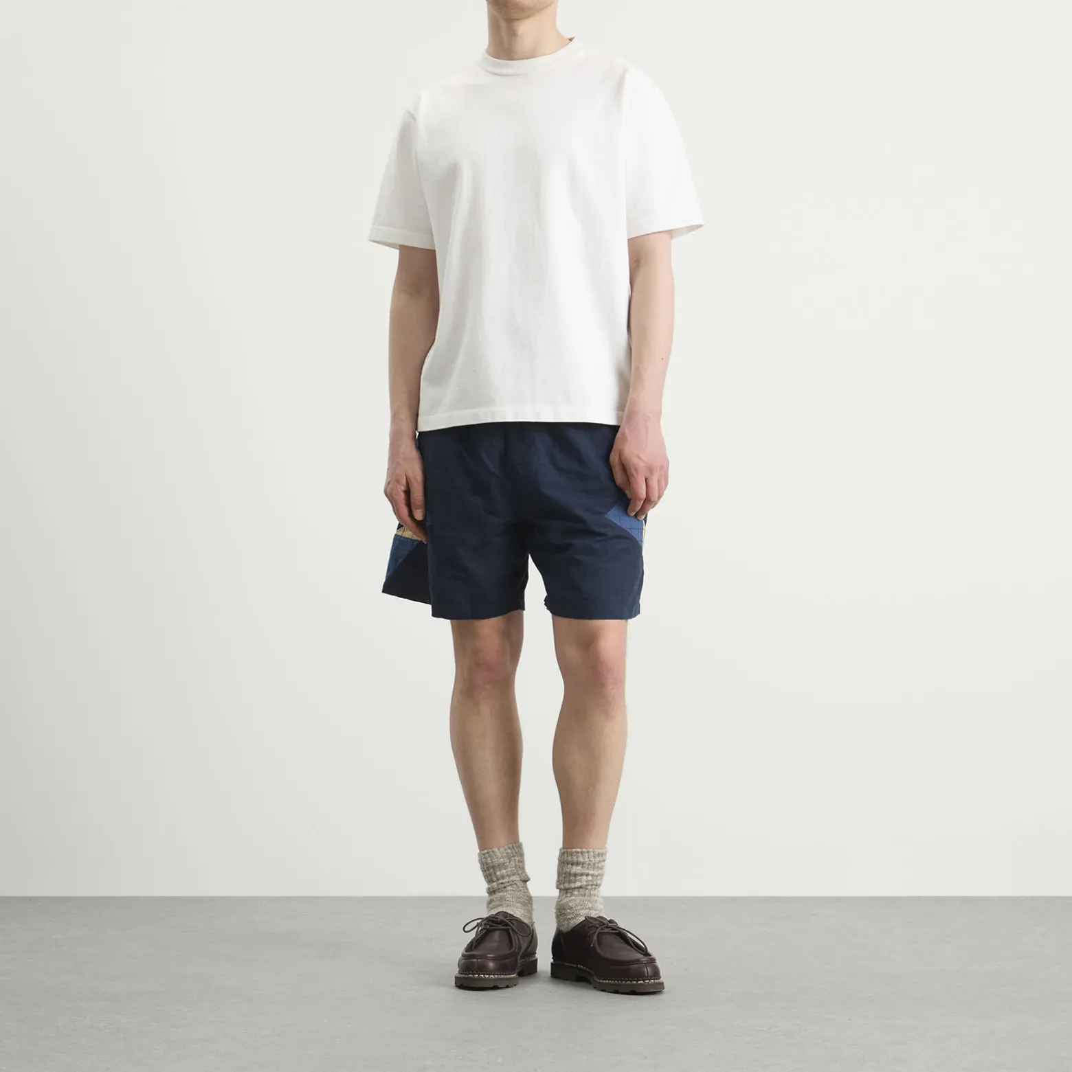 A.P.C. Connor Patchwork Shorts