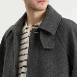A.P.C. Manteau Raglan Sleeve Coat