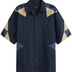 A.P.C. Patchwork Shirt Jacket
