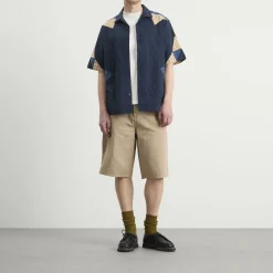 A.P.C. Patchwork Shirt Jacket