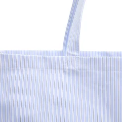 A.P.C. Striped Poplin Diane Shopping Tote