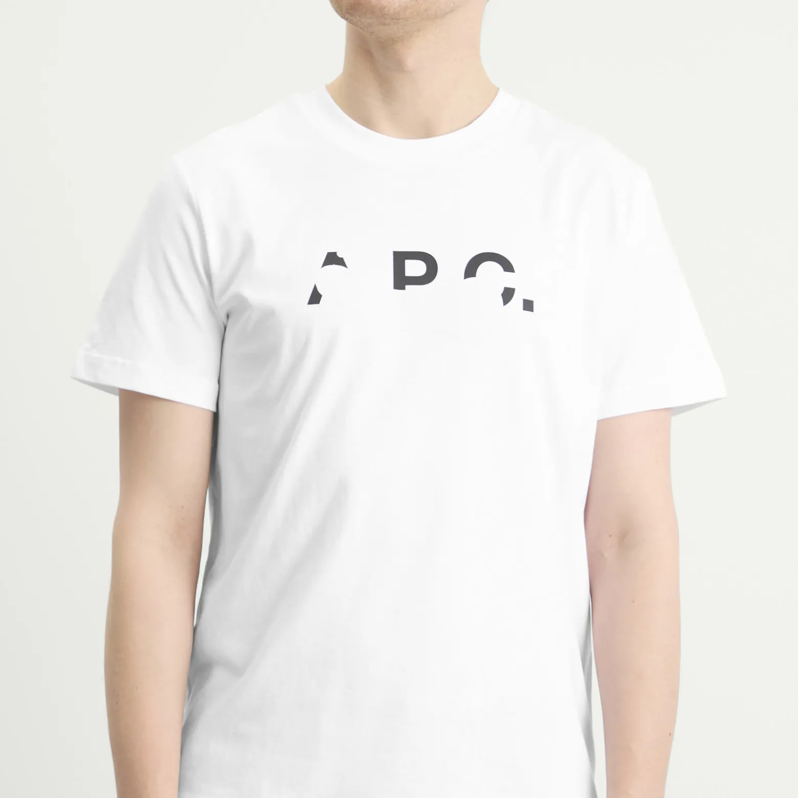 A.P.C. White Spot T-Shirt