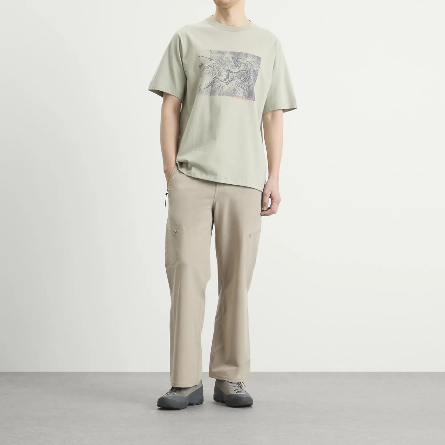 Arc'teryx Kragg Cotton Lithographica T-Shirt