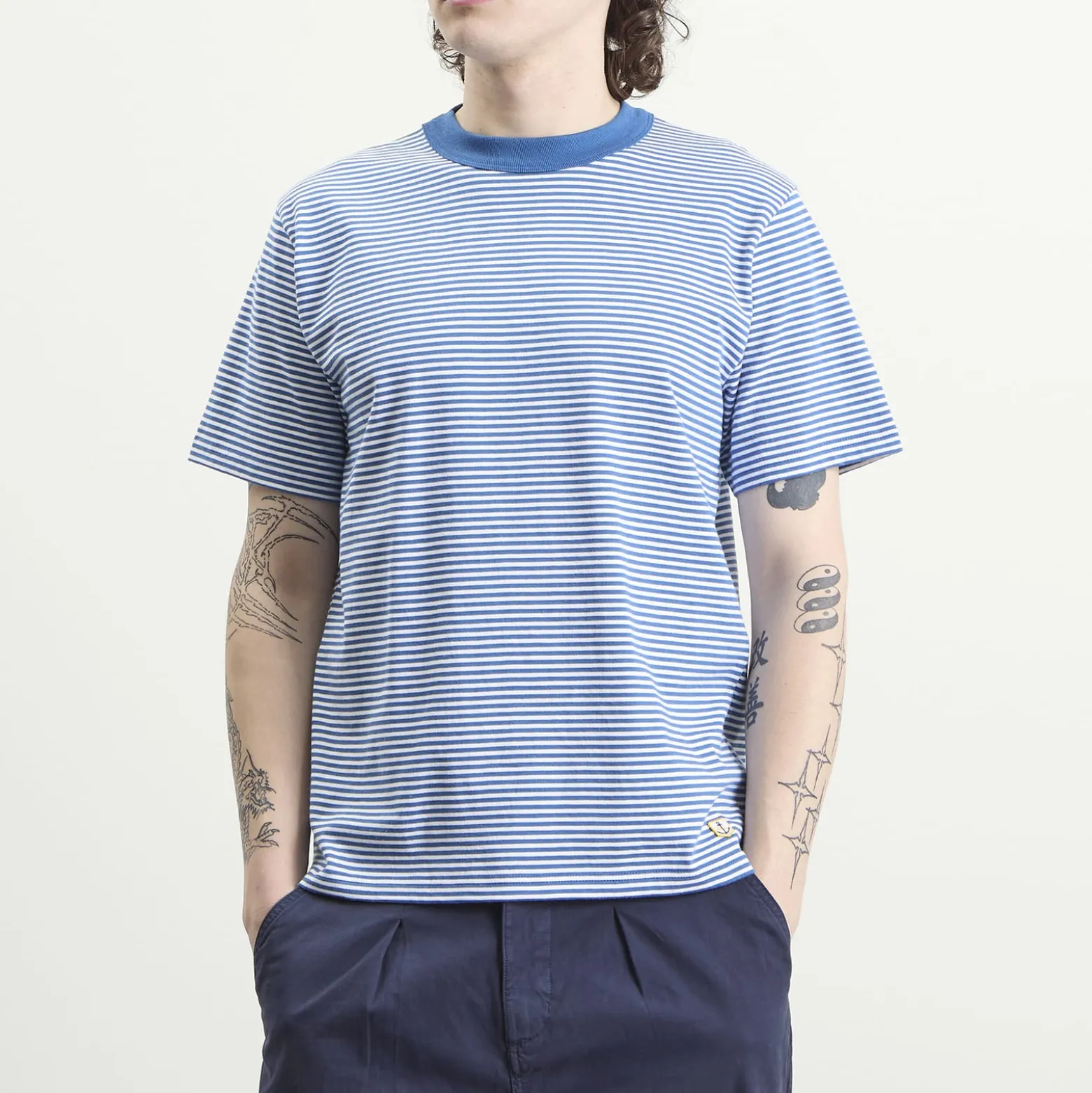 Armor-Lux Fine Stripe T-Shirt