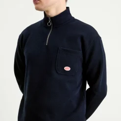 Armor-Lux Half Zip Pocket Sweatshirt