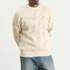 Arte All Over Circle Logo Knit Jumper