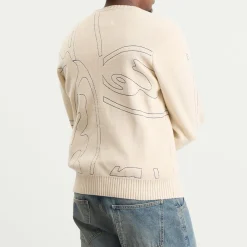 Arte All Over Circle Logo Knit Jumper