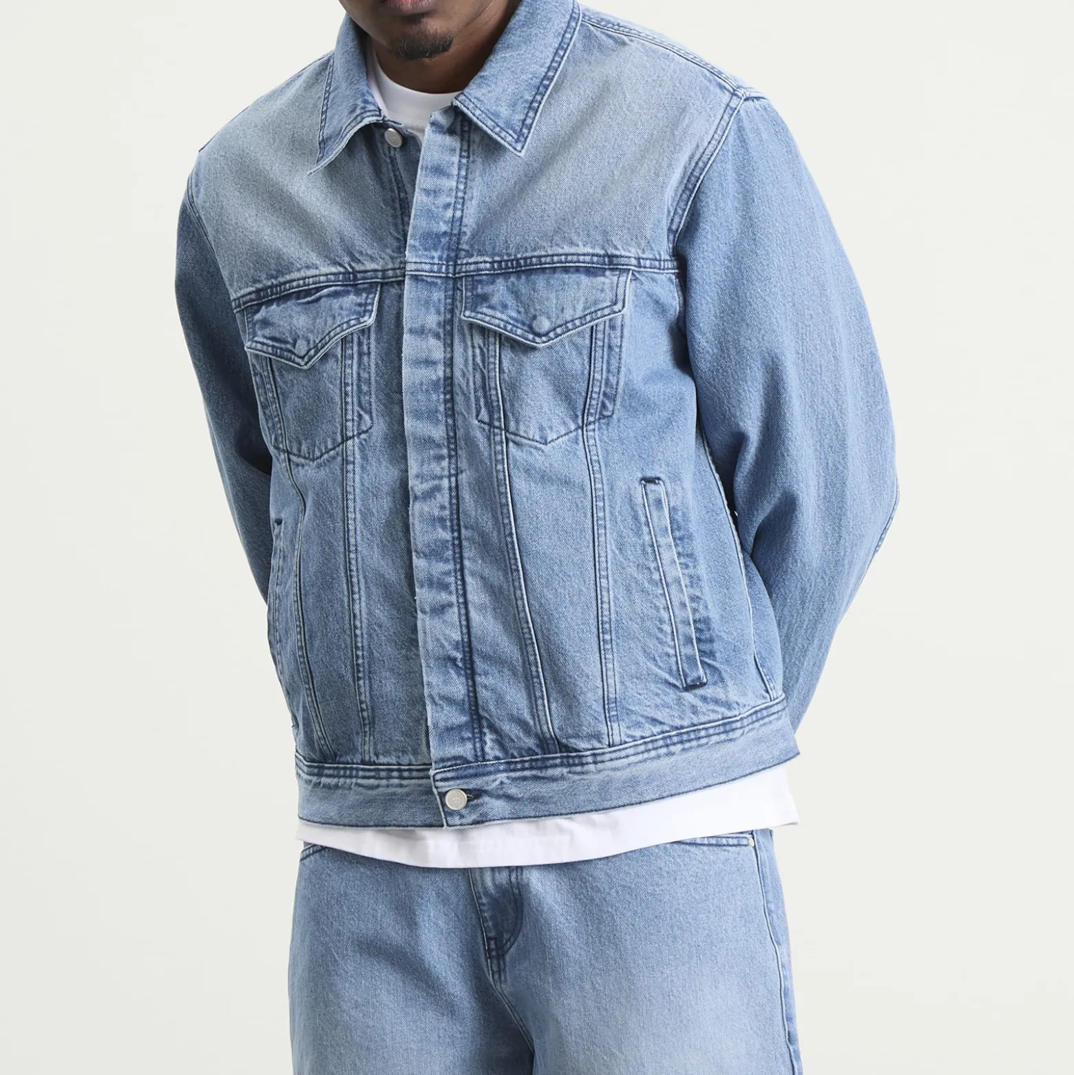 Arte Circle Logo Denim Jacket