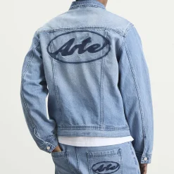 Arte Circle Logo Denim Jacket