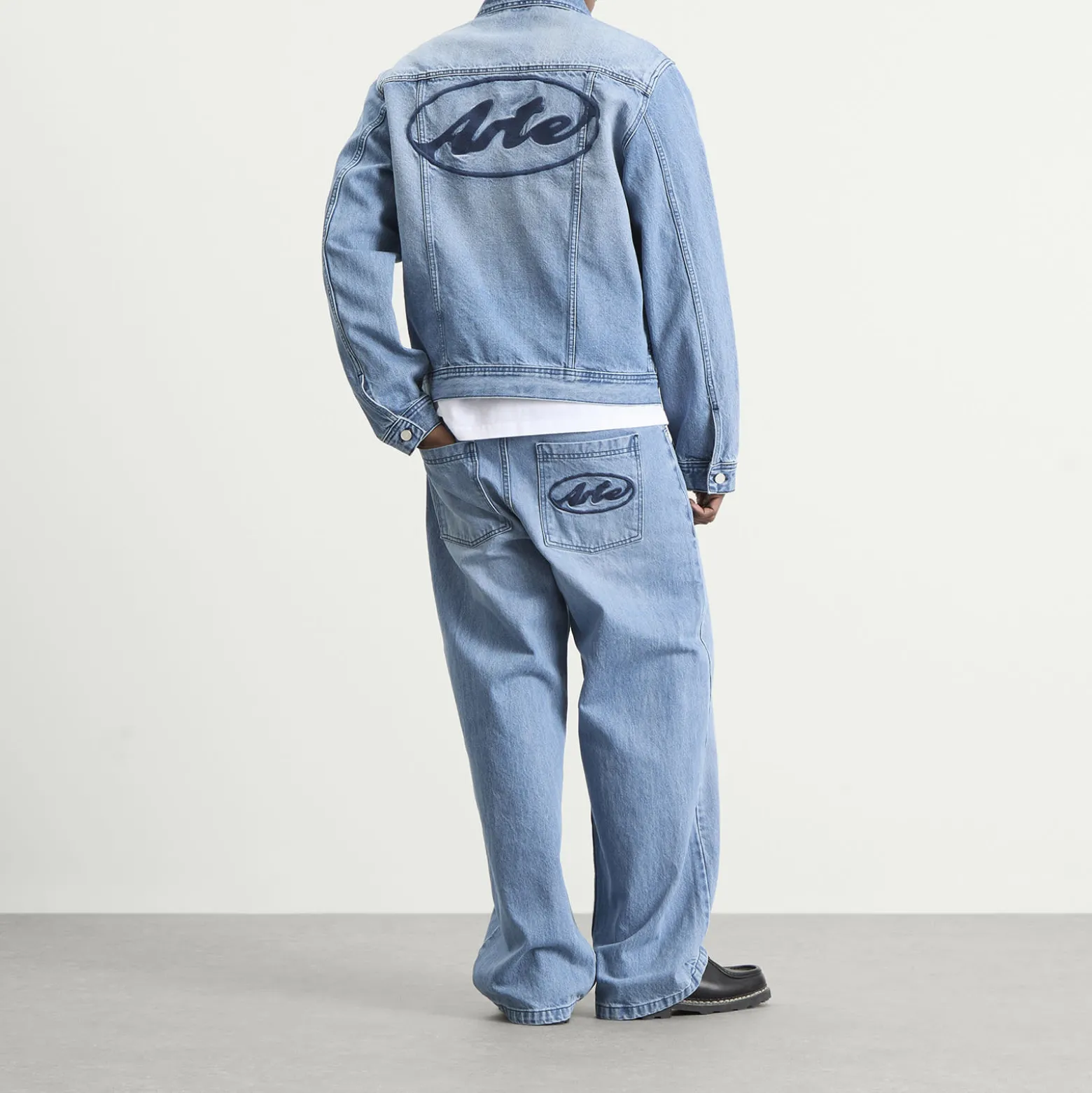 Arte Circle Logo Denim Jacket