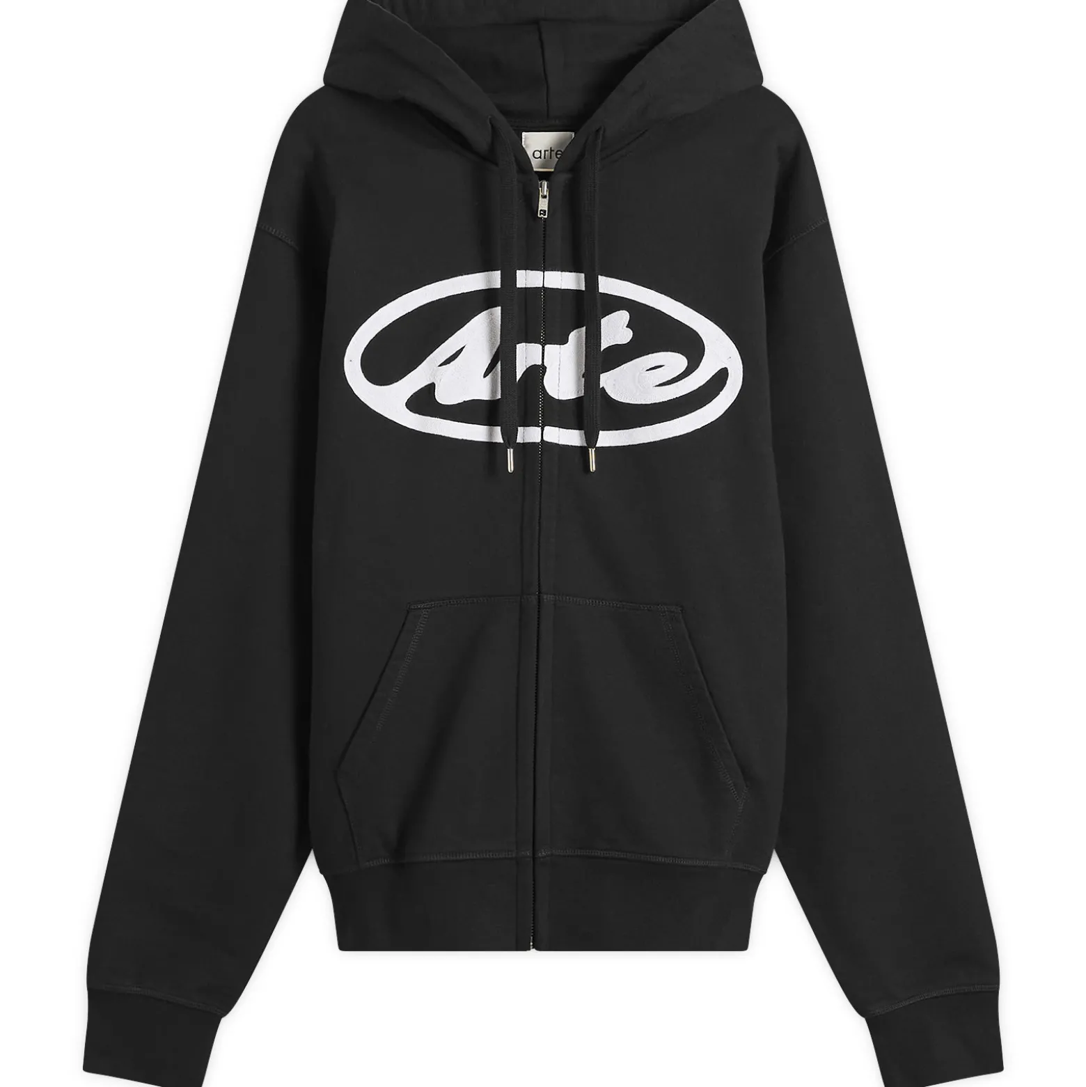 Arte Circle Logo Zip Hoodie