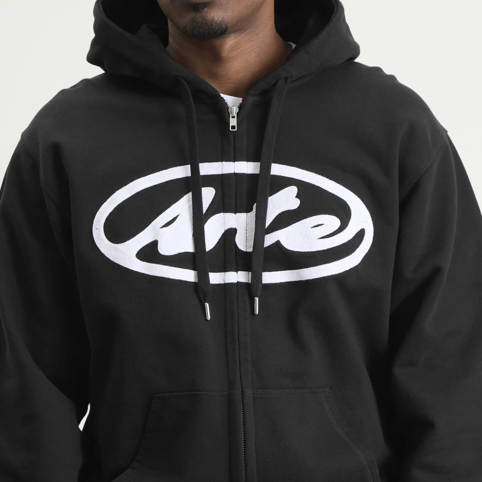 Arte Circle Logo Zip Hoodie