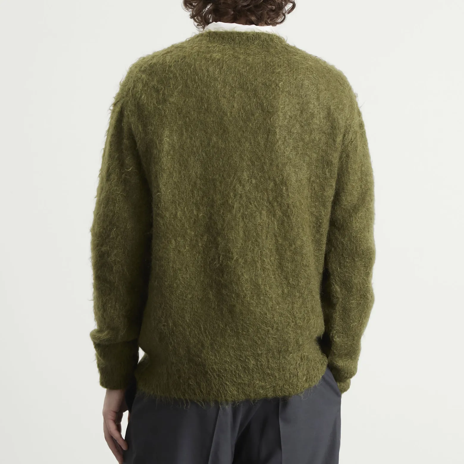Auralee Brushed Kid Mohair Jumper