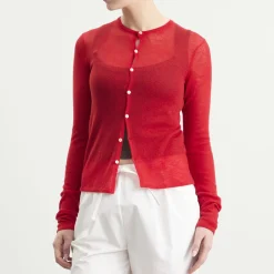 Auralee Cashmere Knit Cardigan