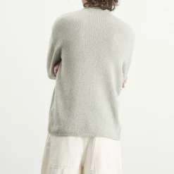 Auralee Cashmere Silk Melange Knit Jumper