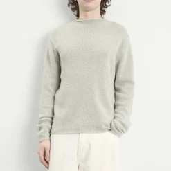 Auralee Cashmere Silk Melange Knit Jumper