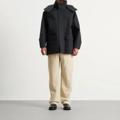 Auralee High-Density Bonded Cotton Gabardine Blouson