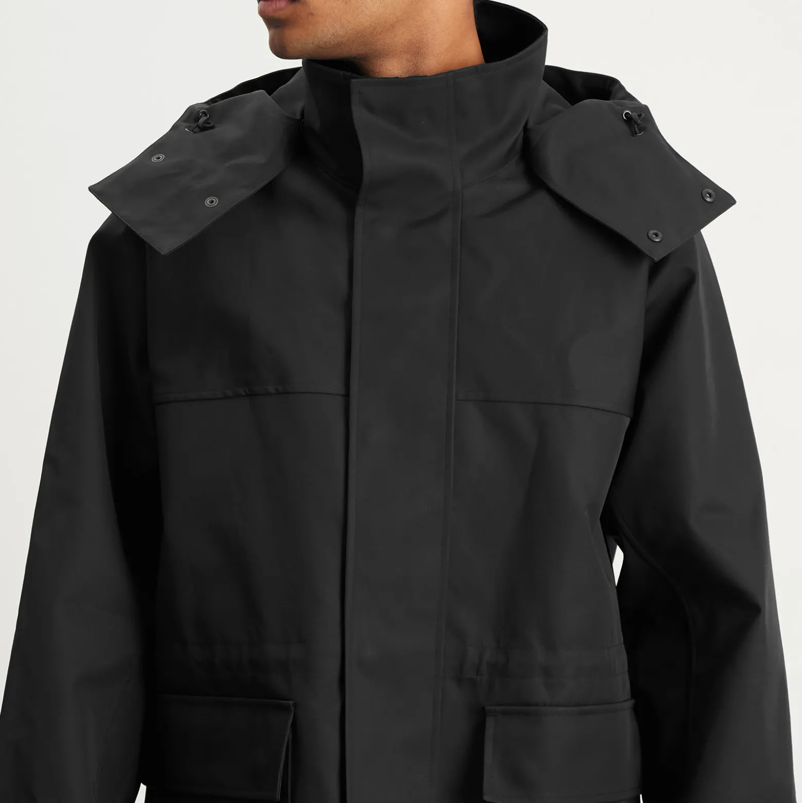 Auralee High-Density Bonded Cotton Gabardine Blouson