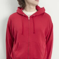 Auralee High Twist Zip Hoodie