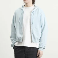 Auralee High Twist Zip Hoodie