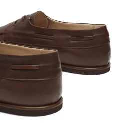 Auralee Leather Deck Shoes