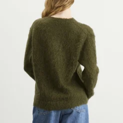 Auralee Mohair Knit Pullover