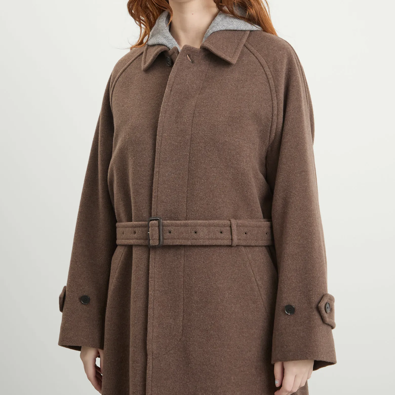 Auralee Mosser Soutien Collar Coat