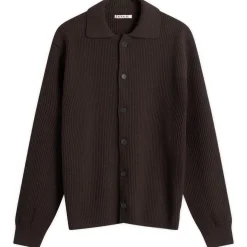 Auralee Rib Knit Cardigan