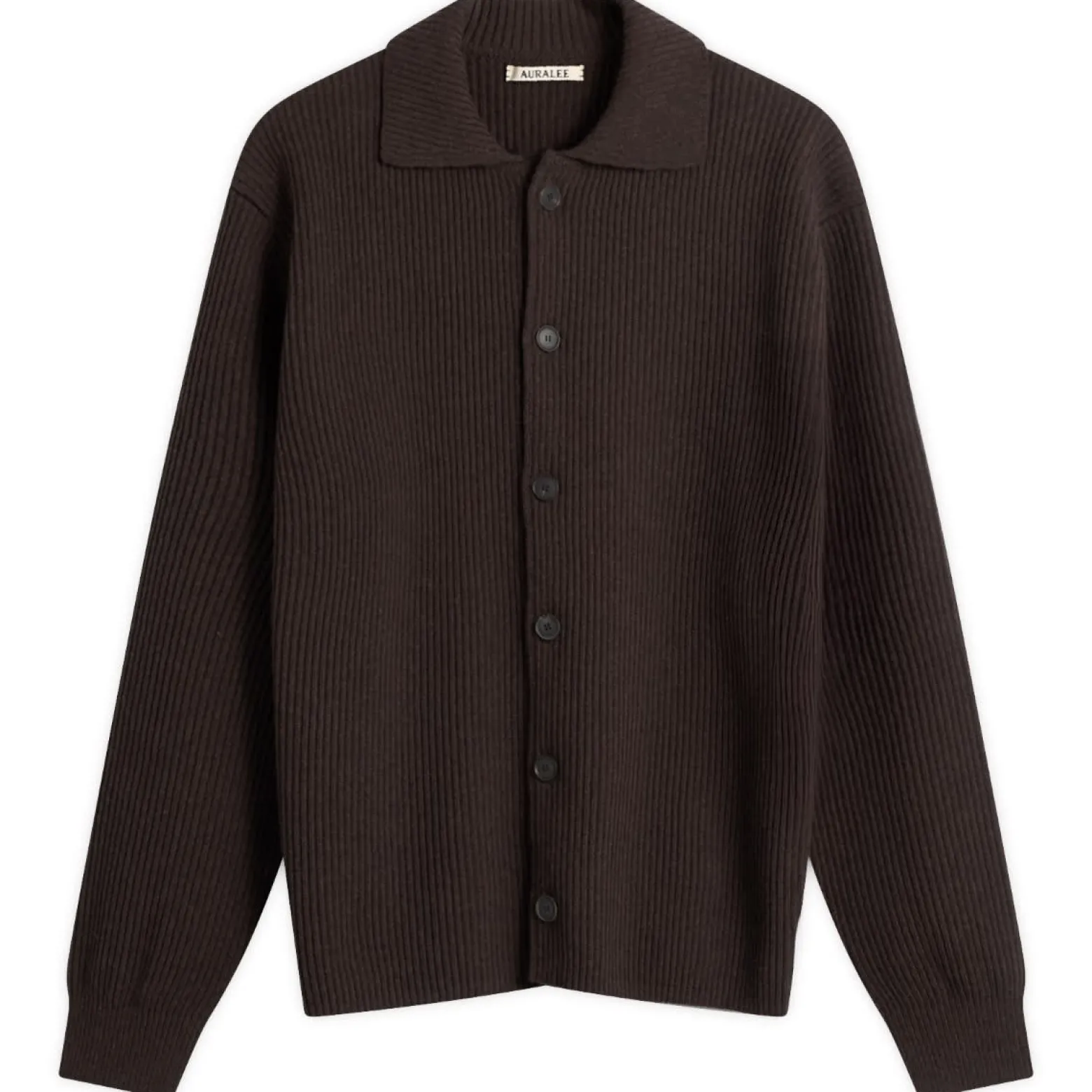 Auralee Rib Knit Cardigan