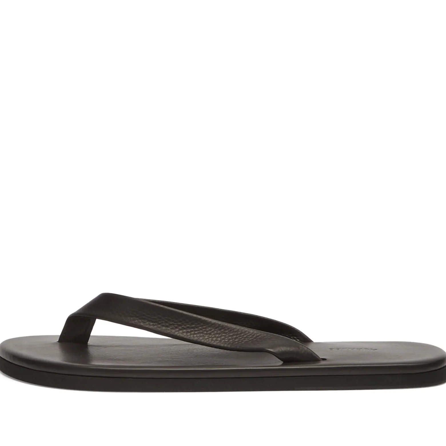 Auralee Soft Leather Flip-Flops