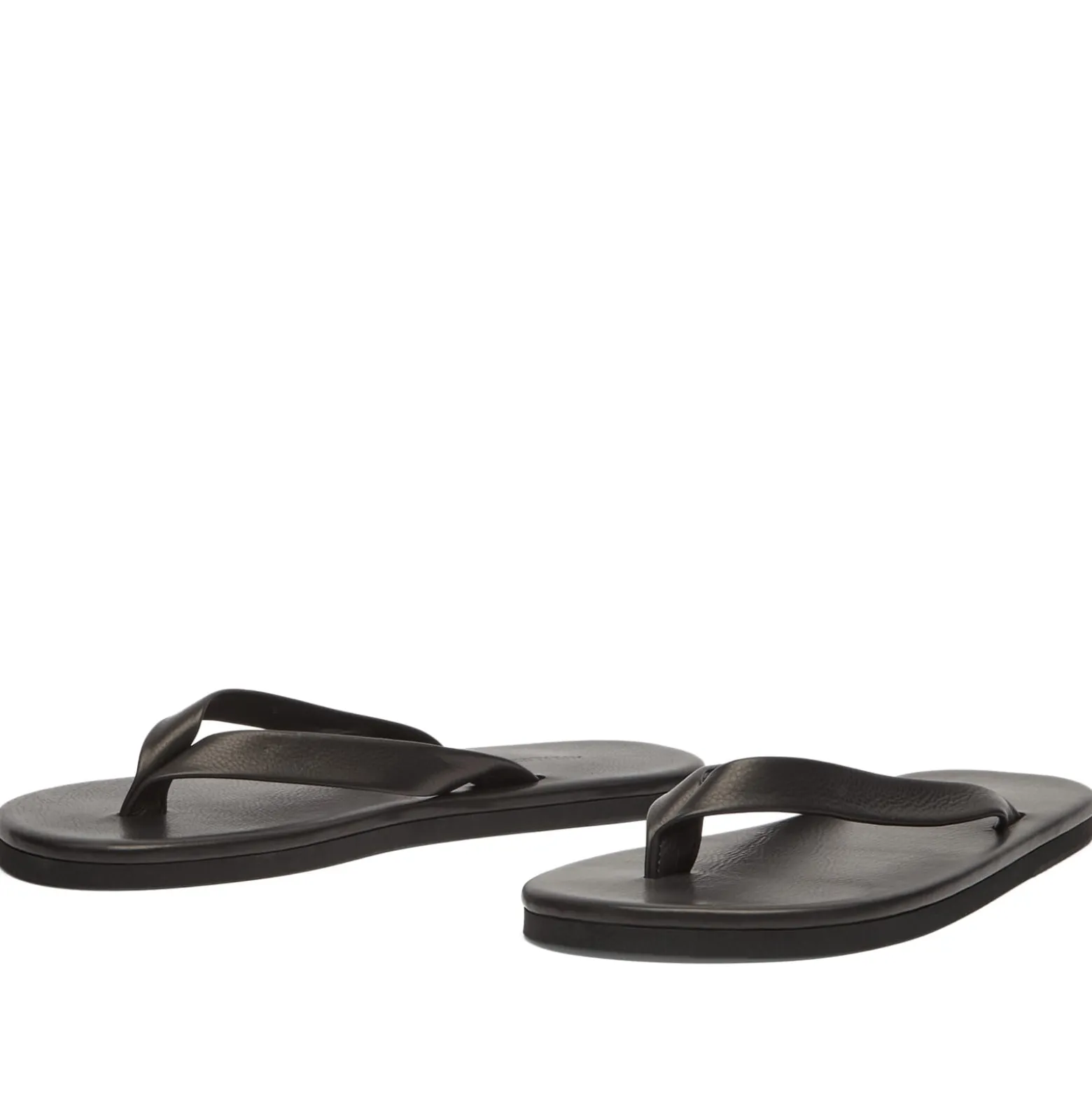 Auralee Soft Leather Flip-Flops