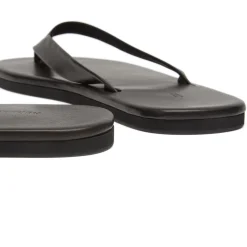 Auralee Soft Leather Flip-Flops