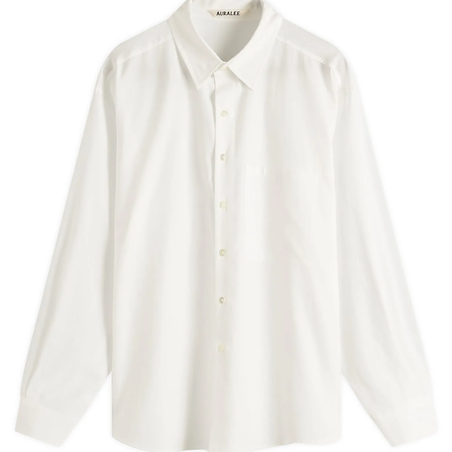 Auralee Washed Finx Twill Big Shirt