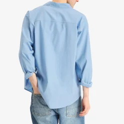 Auralee Washed Finx Twill Big Shirt