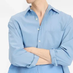 Auralee Washed Finx Twill Big Shirt