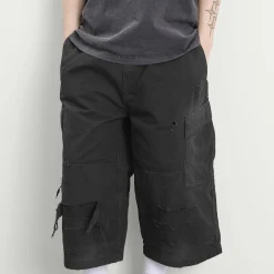 Balenciaga Ripstop Cropped Cargo Pants
