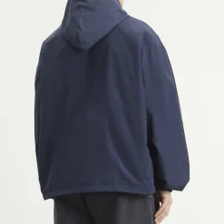 Balenciaga Techno Cotton Hooded Rain Jacket
