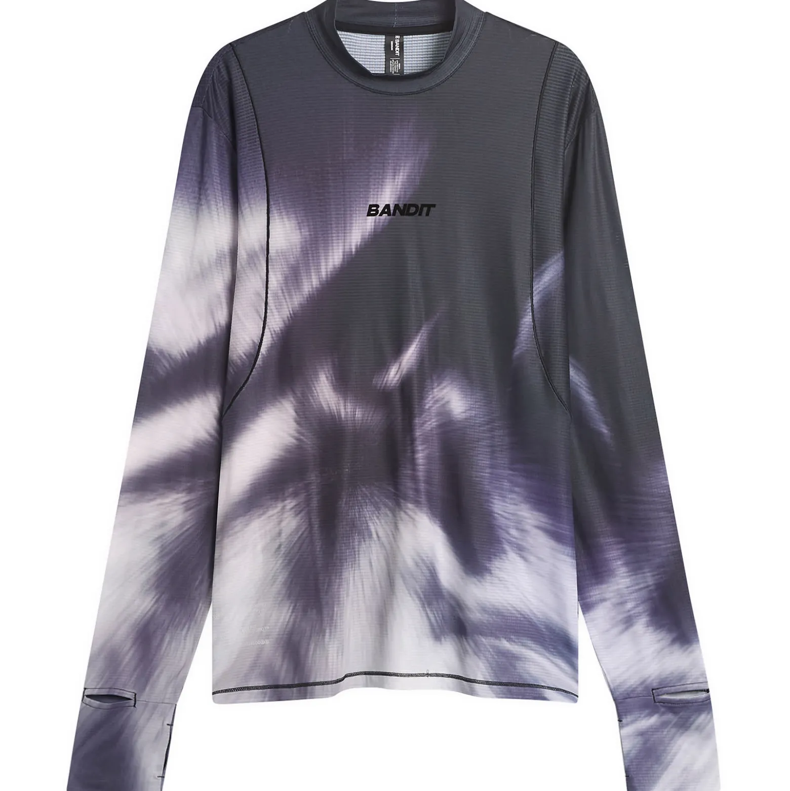 Bandit Men's Aura Grid Mockneck Long Sleeve