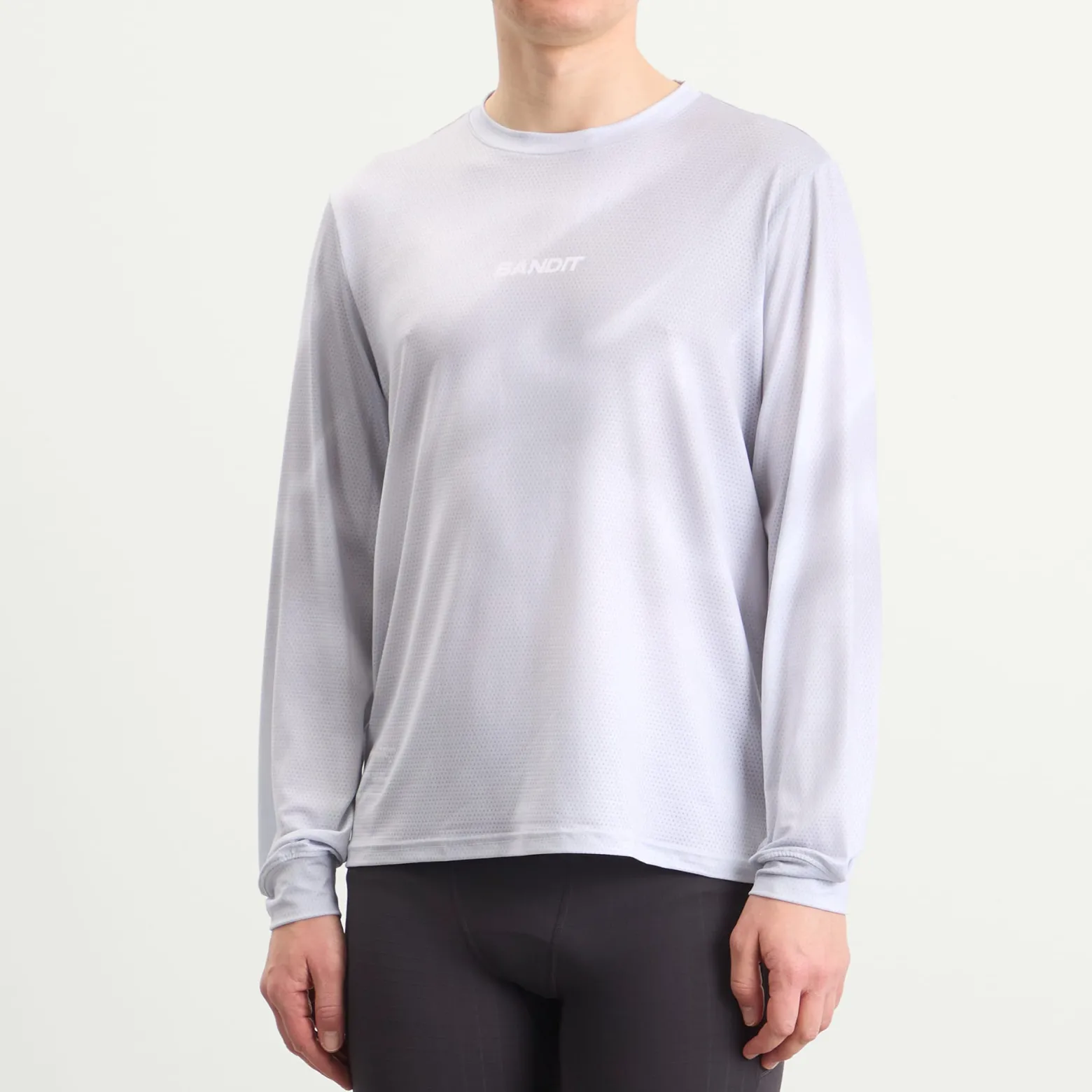 Bandit Men's Micromesh Long Sleeve Performance T-Shirt - Sea