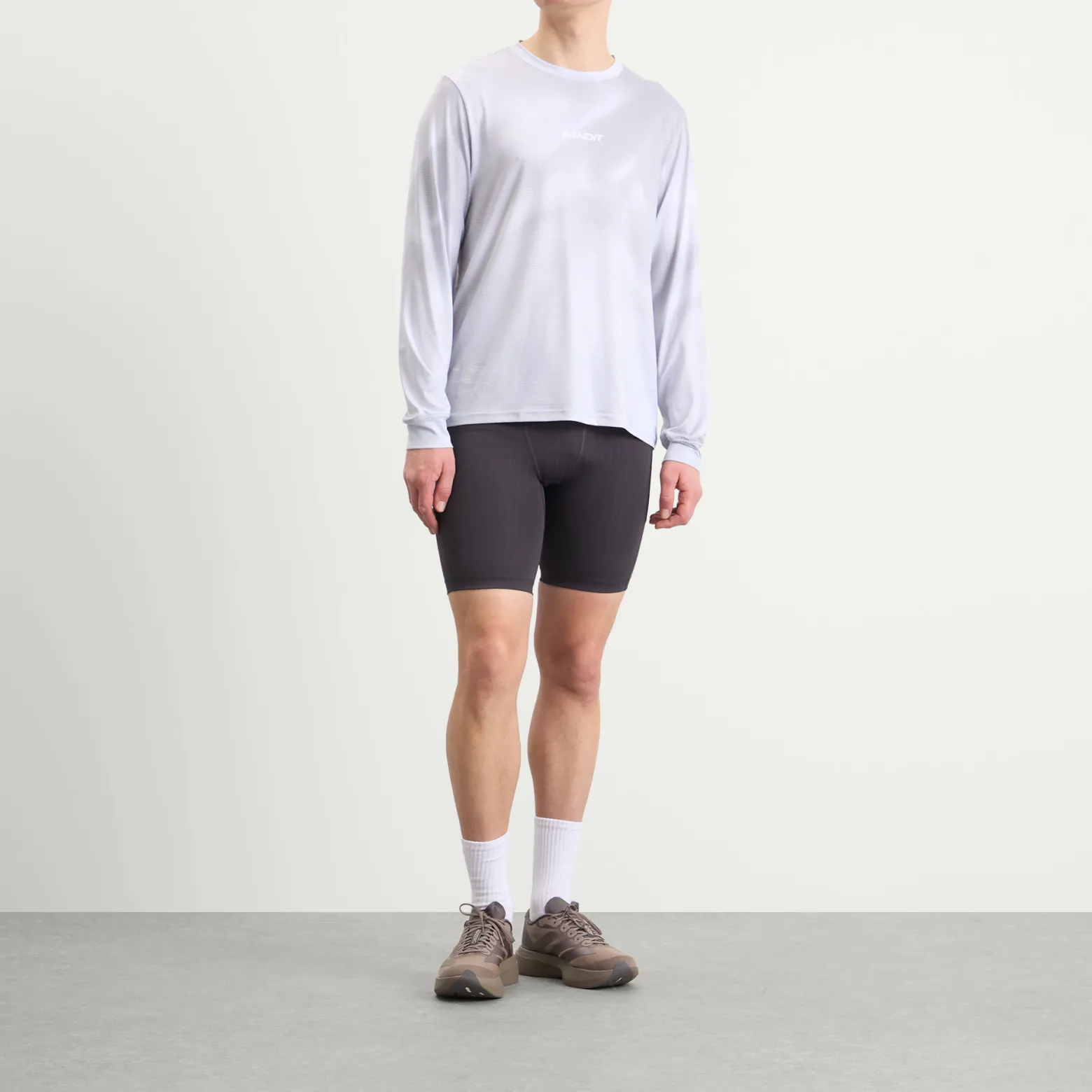 Bandit Men's Micromesh Long Sleeve Performance T-Shirt - Sea