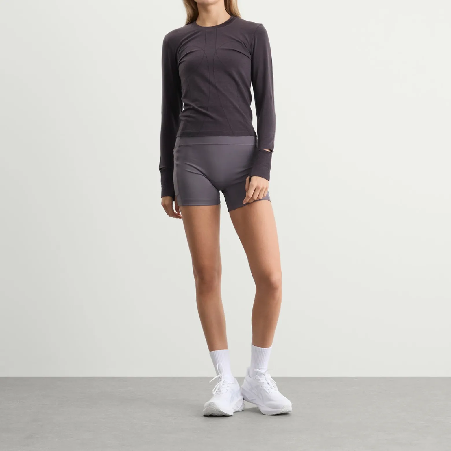 Bandit Women's Wool Long Sleeve Seamless Crewneck